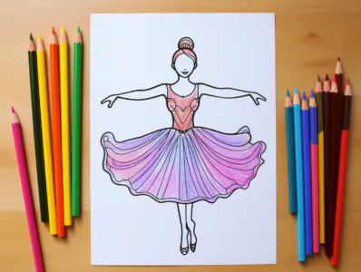 ballerina coloring pages