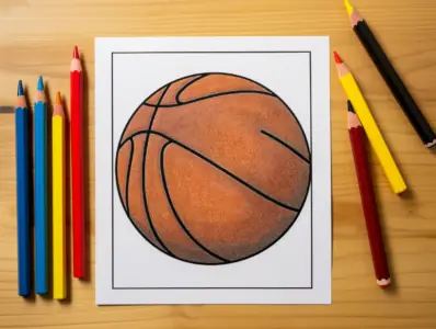 Basketball Coloring Pages