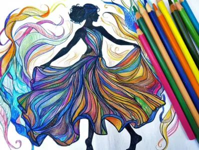 dance coloring pages