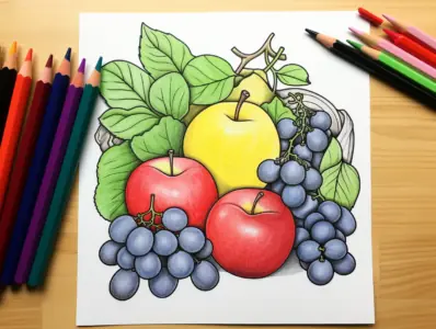 Fruit Coloring Pages