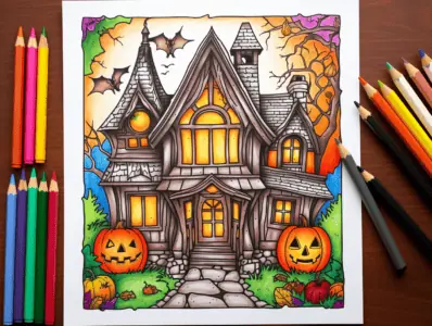 Halloween Coloring Pages for Kids