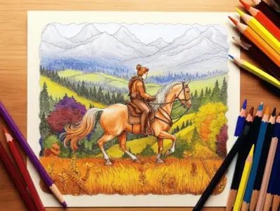 Horse Coloring Pages for Kids