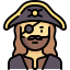 Why couldn’t the pirate learn how to read? Icon