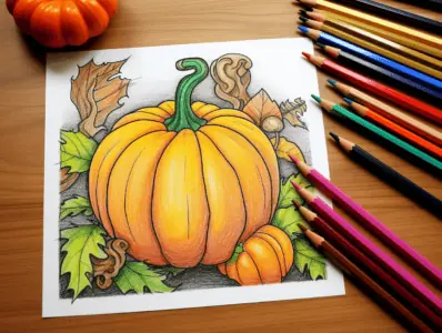 Thanksgiving Coloring Pages for Kids